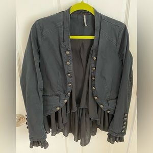 Free People - women’s Ruffles Romance Jacket, blazer -  size S $55